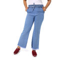 Ladies wed leg Denim pants.