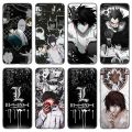 Death Note Anime Phone Case For Samsung Galaxy A21 A30 A50 A52 S A13 A22 A32 4G A23 A33 A53 A73 5G A12 A31 A51 A70 A71 A72 Cover.