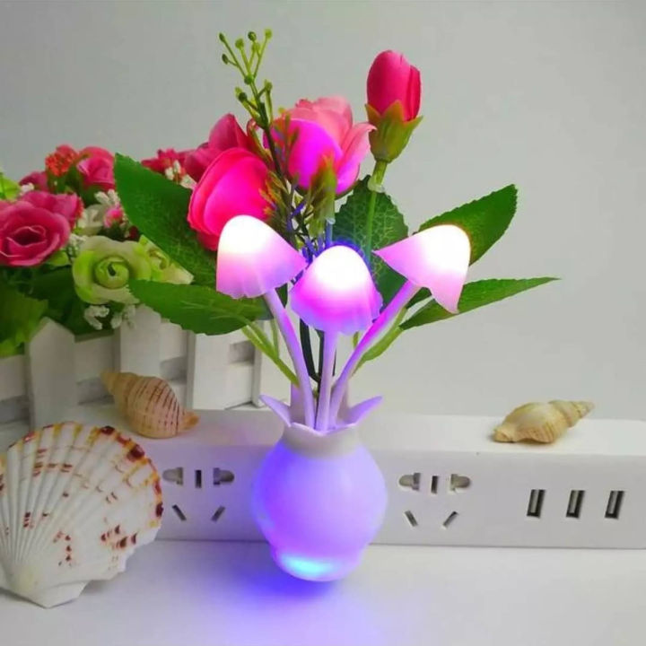 LED Mushroom Dim Light
