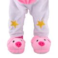 7cm Plush Doll Shoes Cute Bear,Tiger,Frog,Animal Slippers For American 18 Inch,OG 43cm Baby New Born Girl Doll Accessories Toy Luhuai CVC.