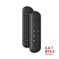 M5 IR 2.4G Air Mouse Remote Touchpad for Android TV Box PC Wireless Keyboard Flying Mouse(with Color Backlit) Easy Install Easy to Use. 