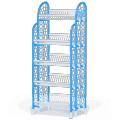 Akij Stacko-Rack-Chef Modern-5 Steps-Paste Blue & White. 