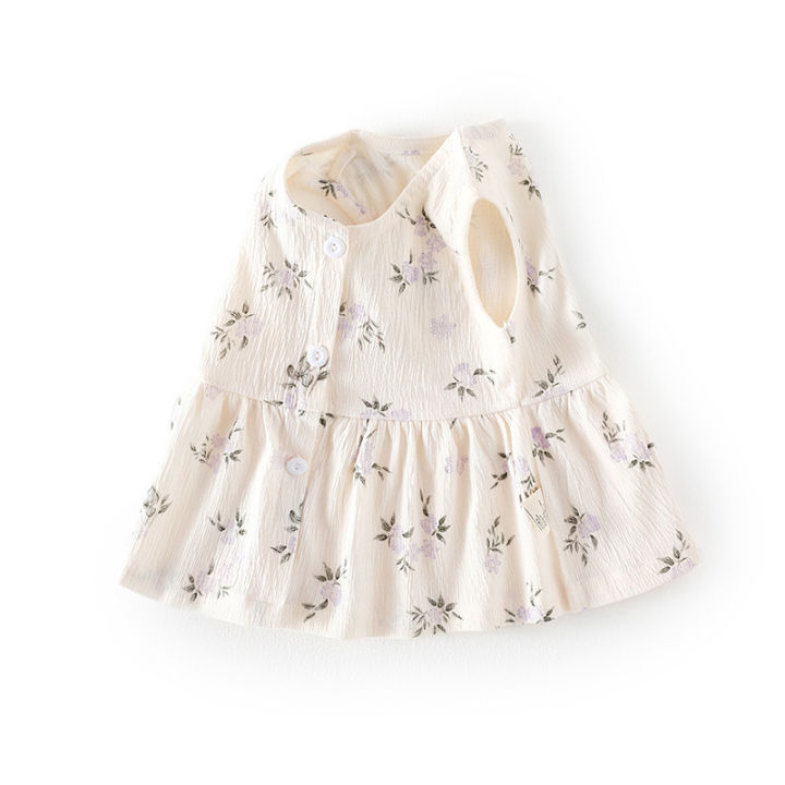 Girl's%20dress,%20children's%20cardigan%20sleeveless%20top,%20princess%20floral%20skirt,%20printed%20with%20foreign%20style,%20cute%20girl%20in%20summer%20-%20Image%205