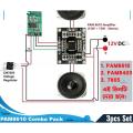 PAM8610 Amplifier + Bluetooth Module + 1 Pcs 7805 Combo DIY Project Kit Electronic Components Electronic Hobby Kit.