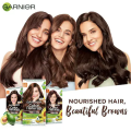 Garnier Color Naturals Creme Hair Colour 70ml + 60g Shade 3 Darkest Brown.