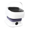 Folding Washing Machine 3 Modes Travel Friendly 10L Capacity Portable Mini Washer for Socks for Baby Clothes. 