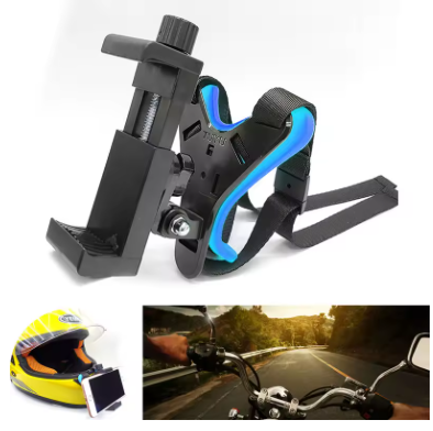 Helmet%20Mount%20with%20Phone%20holder%20Motorcycle.%20Helmet%20Stand%20for%20Action%20Camera%20and%20Mobile%20Phone-%20Blue/black%20-%20Image%202