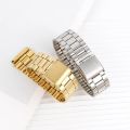 Fine Steel Watchband for CASIO A158 / A159 / A168 /A169 /B650 /AQ230/ 700 Classic Small Square Silver Block 18mm Metal Strap.