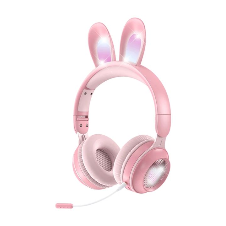 Cute%20Cartoon%20Rabbit%20Ear%20Wireless%20headphones%20with%20Microphone%20Stereo%20Music%20Bluetooth%20Earphones%20with%20LED%20Light%20Game%20Headset%20fone%20-%20Image%205