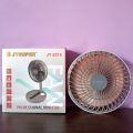 JYSUPER JY-2215 Rechargeable Strong Wind 2400mAh Battery Three Modes Foldable Fan With LED Light. 