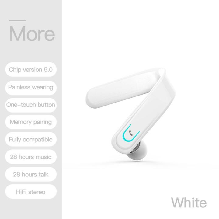 Mini Headset Bluetooth Earphone Wireless Stereo Bluetooth 5.0 Portable Sport Handsfree Earphone