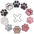 10 Pcs Dog Paw Shaped Painting Coasters Kits DIY Pet Paw Painting Coasters With Holder. 