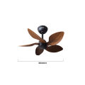 Qulik Flora 28"- Modern Decorative Silent ABS Blade with Remote Ceiling Fan | Free delivery.