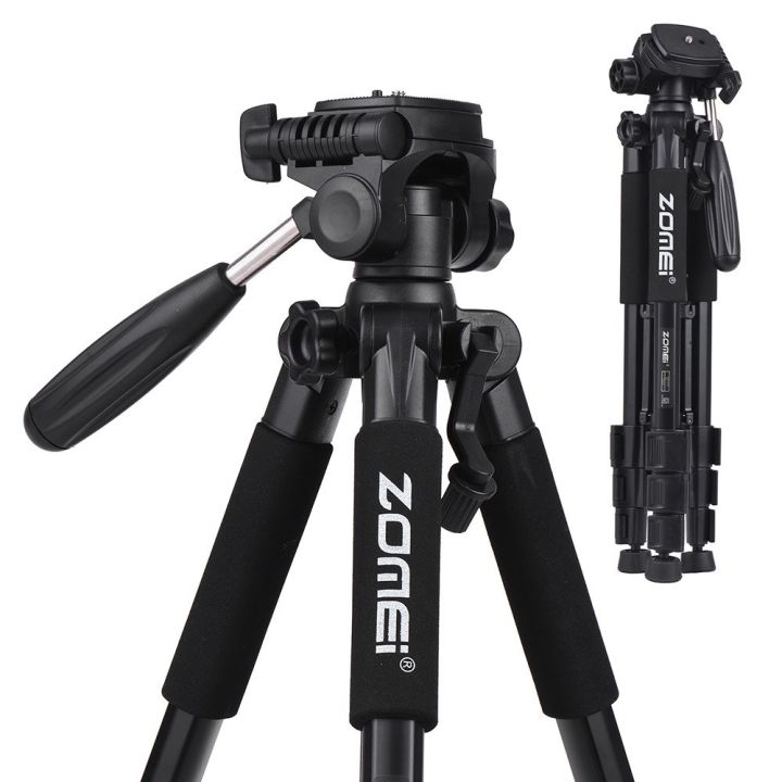 ZOMEI%20Q111%20142cm/56"%20Lightweight%20Portable%20Aluminum%20Alloy%20Camera%20Travel%20Tripod-1#%20-%20Image%204
