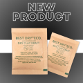 Best Dry Eco® 17 gram 5 pcs | Dry Clay Kraft Desiccant | 30% moisture absorption capacity | FSC Certified. 