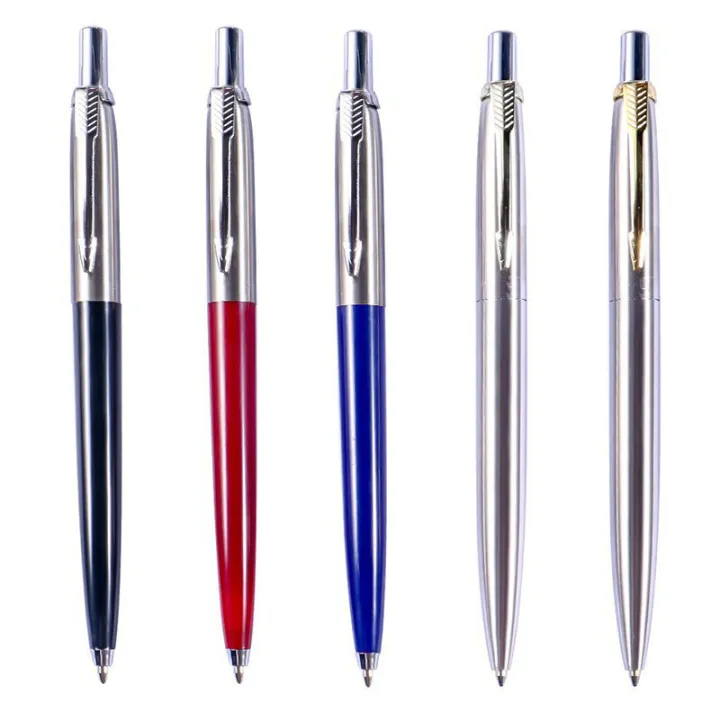 Metal%20Ballpoint%20Pen%20stainless%20steel%20color%20Press%20signature%20pen%20ball%20point%20pen%20Layor%20-%20Image%206
