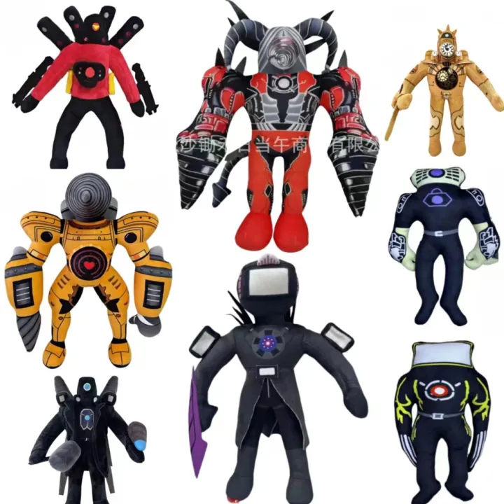 Skibidi%20Toilet%20Titans%20TV%20Man%20Speakerman%20Cameraman%20Plush%20Toy%20Titans%20Drill%20Man%20Clock%20Speaker%20Man%20Camera%20Man%20Plushie%20Soft%20Toy%20-%20Image%202