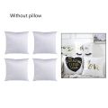 White Plain Sublimation Blanks Pillow Case Cushion Cover Pillowcase. 