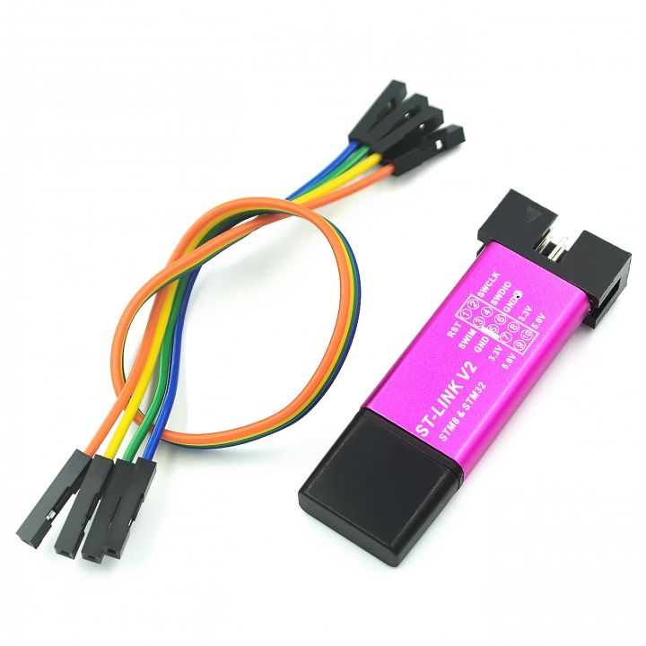 Programming Cable St ST Link V2 Mini STM8 STM32 Programming Cable (Random Color) | Daraz.com.bd