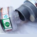 2 in 1 chemical gas mask respirator classic style rubber material full face protection industrial spray paint respirator. 
