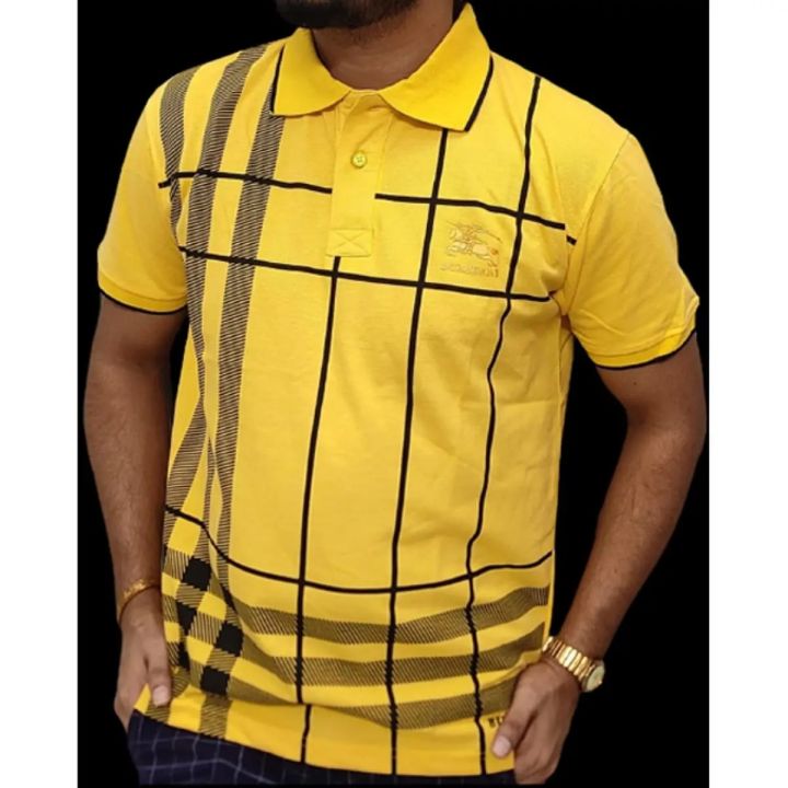 Casual Shirt Burberry Shirt In Dhaka Men's Casual Cotton Checkered