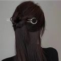 Vintage Crescent Moon Hair Sticks for Women Simple Chinese U-Shape Hairpins Headdress Fashion Hair Accessories. 