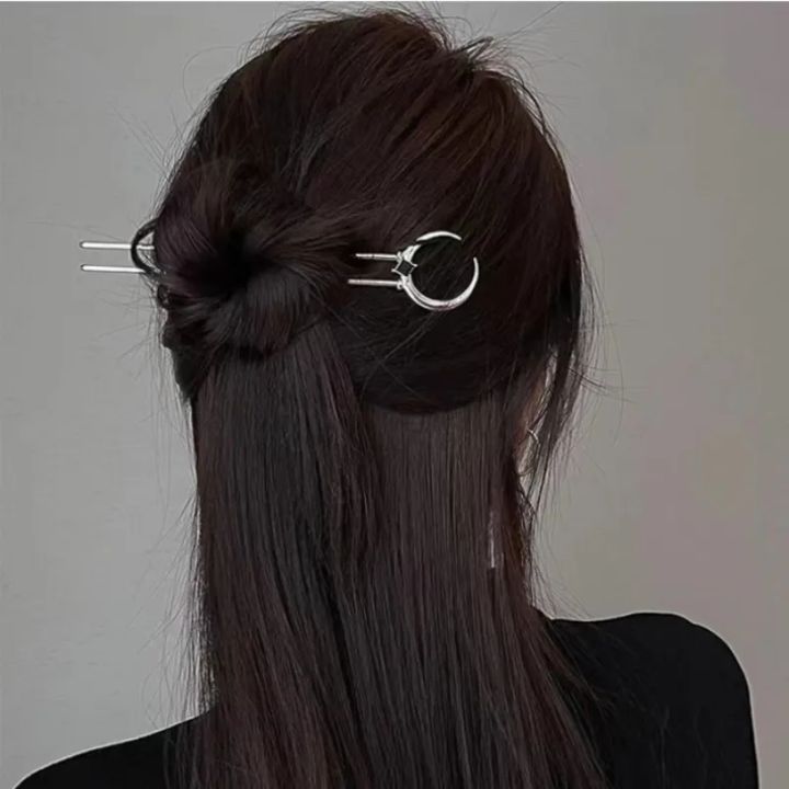 Vintage%20Crescent%20Moon%20Hair%20Sticks%20for%20Women%20Simple%20Chinese%20U-Shape%20Hairpins%20Headdress%20Fashion%20Hair%20Accessories%20-%20Image%202