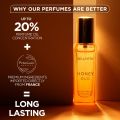 Bella Vita Luxury Honey Oud Unisex Liquid Eau De Parfum With Bergamot, Patchouli, Vanilla Premium, Long Lasting Sweet & Spicy Fragrance, 20ml. 