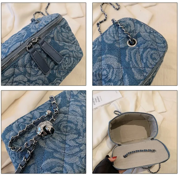 New%20Fashion%20Flora%20Demin%20Box%20Shaped%20Adjustable%20Chain%20Crossbody%20Square%20Bag%20Women%20Girl%20Shoulder%20Bagall%20Flap%20Bag%20-%20Image%206
