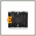 DIN Rail Mounted 8 Round Pins Relay Holder Socket 8 Pin Reay Base 2-M4X20 for MK2P-I AH2-Y For Omron Finder 8 pin Relay Temperature and Timers.