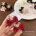 Claw Bow Crown Hair Clip Children Girls Women Fashion Hair Accessories Rabbit Ear Small Hair. 