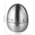 Stainless Steel Kitchen Timer Manual Mechanical Cooking Egg Alarm Clock Timer Countdown Cooking Tools Kitchen Gadgets-Dshop.