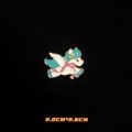 Cartoon Brooch Ins Alloy Blue Stitch Cute Badge Classic Anime Pin Personality Trend Accessories. 