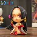 9CM Q Luffy Zoro Nami Anime One Piece Peripheral Sanji Robin Boa Hancock Ace Action Figure Toys Collection PVC Model Doll Gifts Ruiqir Super Store.