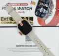 2024 Sim Insert BW9-SIM Card Smartwatch +camera + Smart watch ultra 2.2 inch HD Display Smart watch Carbon Free pair strap  Ultra max smart watch HD 2.2 inch full touch screen with set strap and wireless charger for men's and boy's. 
