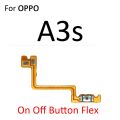 Power ON OFF Mute Switch Control Key Volume Button Flex Cable Parts For OPPO A1 Pro 5G A3 A3s AX5s AX5 A5s.