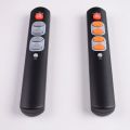 6 keys Big Button Universal Learn Remote Control Programmable , Infrared IR Controller for STB TV DVD DVB HIFI box. 