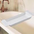 Multipurpose Bathtub Caddy Tray for Shower, Adjustable Length. 
