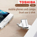 2 IN 1 Metal OTG 128GB Flash Drive USB 2.0 Mini Pen Drives. 