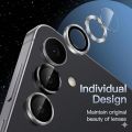 For Samsung Galaxy S25 FE black WSKEN Metal Anti Scratch Camera Lens Screen Protector.