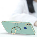 AnDyH Phone Case for Vivo Y95 Y93 Y91 Y91i 1807 1816 1817 1811 Original Casing with Clock Standand Lanyard. 