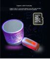 【original-Ready stock+FREE Shipping+COD】Bluetooth Mini Speaker Wireless Speaker Colorful LED TF Card USB Subwoofer Portable MP3 Music Sound Column For PC Phone.