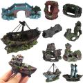【Special Promotion】 Sinking Wood Landscaping Accessories Wreck Pet Supplies Aquarium Ornament Home Decor Fish Tank Decoration. 
