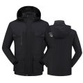 TRVLWEGO Windbreaker Outdoor Travel Jacket Women Men Water Resistant Camping Hiking Coat Fishing Multiple Pockets. 