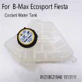 Engine Coolant Expansion Tank-1 x Coolant Tank-white. 