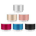 A10 Wireless Bluetooth Speaker Aluminum Alloy Mini Portable Outdoor Subwoofer Music Metal Sound Box For Mobile Phone TF Card PC.