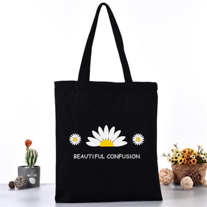 Versatile%20Shoulder%20Bag%20Multi-functional%20Handbag%20Canvas%20Shoulder%20Bag%20Daisy%20Print%20Handbag%20Printed%20Tote%20Bag%20-%20Image%209