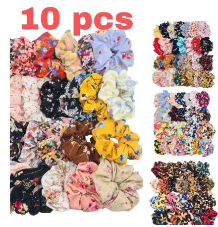 10PCS%20Scrunchies%20Hair%20Band%20For%20Women%20&%20Girls%20-%20Image%202