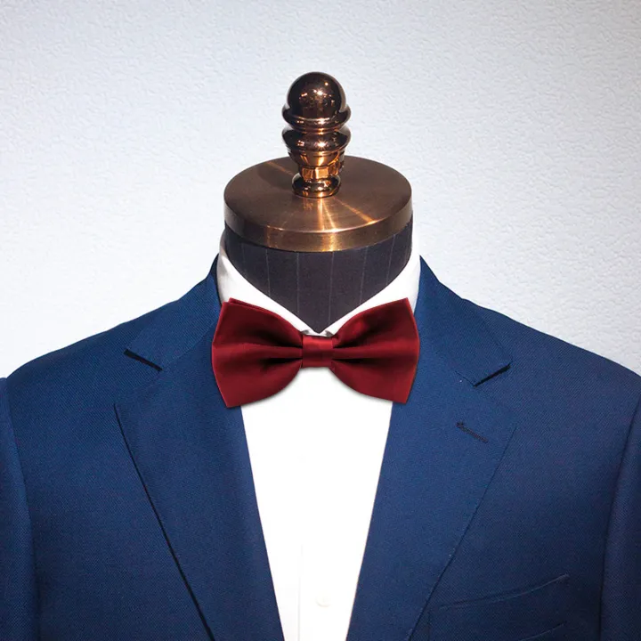 Sunnyheart%20Wedding%20Tie%20Solid%20Color%20Easy%20Adjustment%20Bright%20Color%20Suits%20Tie%20-%20Image%206