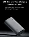 Cuktech ZMI 10000mAh 30W Two-way Fast Charging Powerbank QB818. 